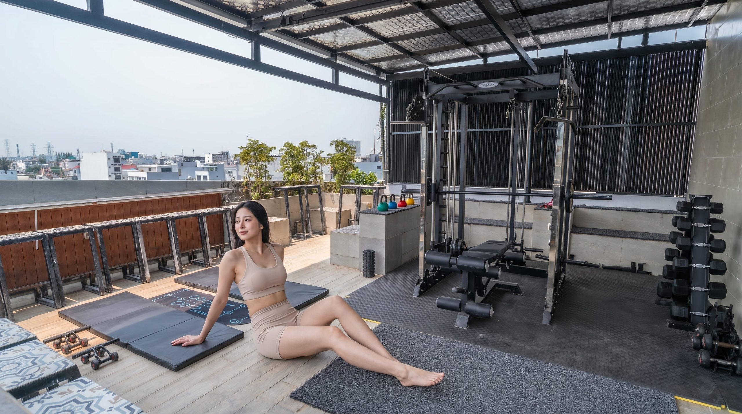 Rooftop Gym